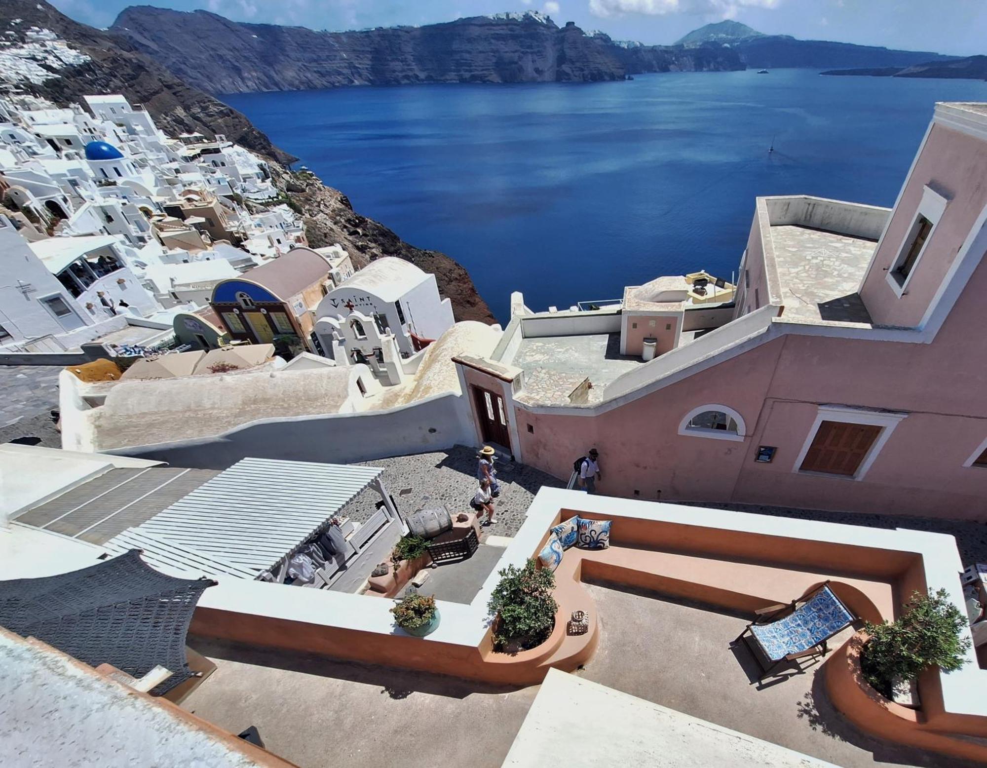 Villa Oasis Oia With Caldera View Exterior foto
