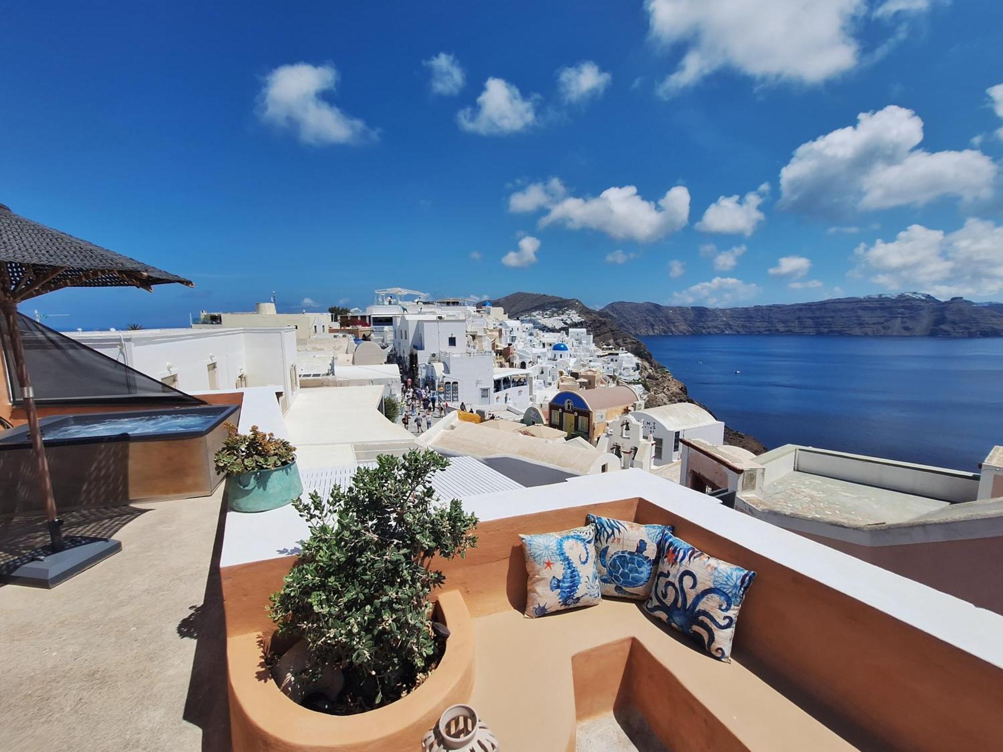 Villa Oasis Oia With Caldera View Exterior foto